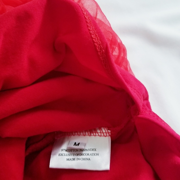 Baby Girl's Red Tutu Dress - Picture 12 of 13